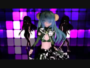 【MMD】カス子１人で『FREELY TOMORROW』緑