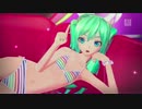 【初音ミク】 しましまビキニ!?　Sweet Devil Project Diva F PV HD