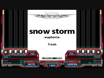【BMS創作譜面】snow storm-euphoria-(N)【キー音なんてありません】