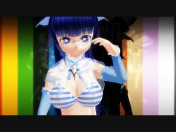 【MMD】カス子１人で『Eye Examination』青