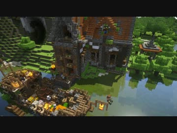 【Minecraft】マルチで無計画に1時間建築やってみた。2軒目【TEX-D】