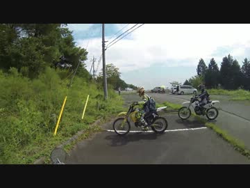 仲間と林道ツーリング　前篇