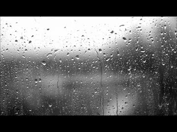 車の中で聞く雨の音動画
