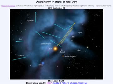 2013年 9月24日 ｢局所けば｣-Astronomy Picture of the Day