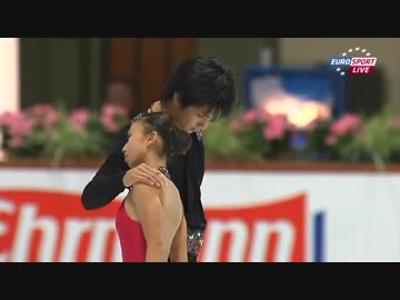 高橋成美&amp;木原龍一 2013 ネーベルホルン杯 SP【ドイツ語】