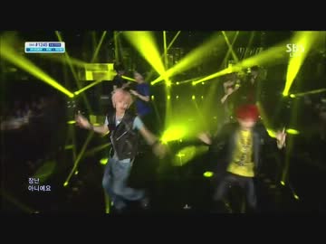 130929 inkigayo ８位 Teen Top - Rocking Goodbye Stage
