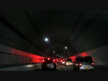 【車載動画】鹿児島市・新武岡トンネル走行録。