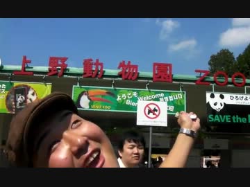 城下町でデュエルしてみたの人達で上野動物園行ってみた