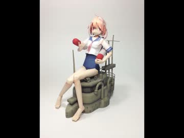 伊５８ちゃんを作ったよ！紙だけど。