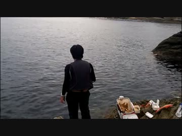 出雲でフカセ釣り。目的は青物