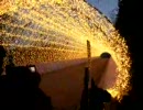 なばなの里ウィンターイルミネーション「光の回廊」点灯の瞬間