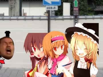 楽しく話しながら道を歩くUDK姉貴.mrn