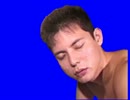 眠るKMR BB