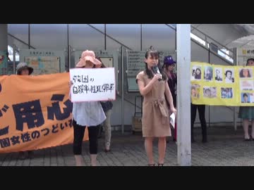 【花時計：千葉街宣】～韓国人の嘘にご用心～　miko