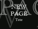 NEW PAGE - Tete(original song & video)