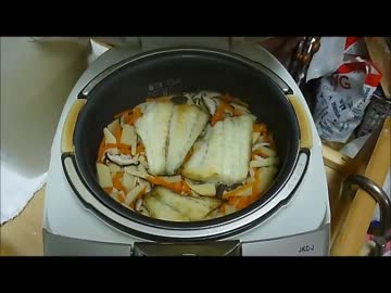 釣ったチヌで炊き込みご飯を作ってみた！