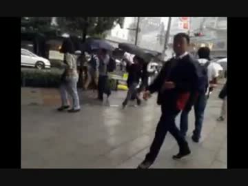 10月5日秋葉原のデモを見てたらしばき隊に絡まれた