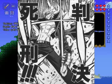 【terraria】 2Dの世界に白と黒が行く Part4 【ゆっくり実況】