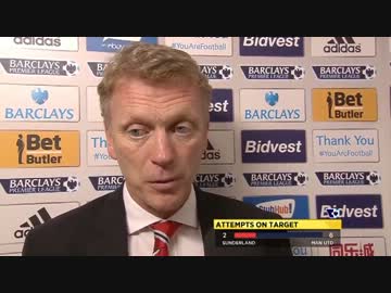 13-14PL 第7節 サンダーランド 対 マンチェスター・ユナイテッド