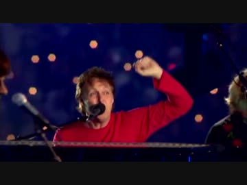 PAUL McCARTNEY【SUPER BOWL -4 Hey Jude】2004:LIVE