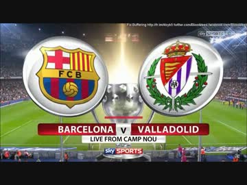 【リーガ第8節】　バルセロナ vs バジャドリード