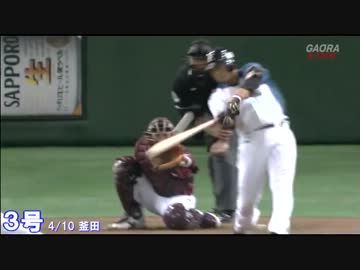 中田翔2013年ホームラン集（全28本）