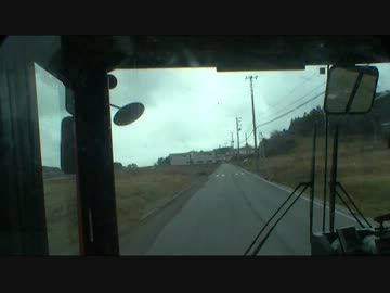 【前面展望】気仙沼ー盛④【大船渡線・ＢＲＴ代行バス】