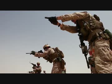 米海兵隊 26th MEU 近接射撃訓練