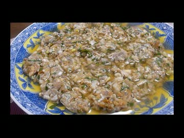 アメリカの食卓 番外編⑤ 親父作、九十九里風アジのたたきを食す！