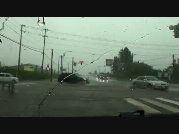 大雨の現場を走ってみた Part.5