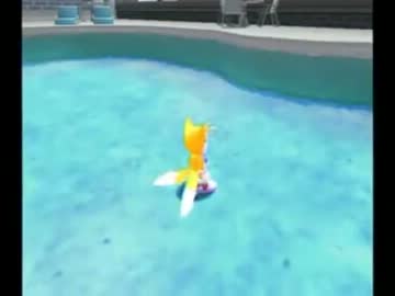 【獣リョナ】ソニックアドベンチャーDX テイルス 溺死リョナ おまけ