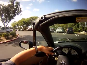 【車載】カリフォルニア州サンディエゴ市、運転免許試験コース