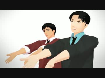 【進撃のMMD】ベルトルトマルコ104期生でロミオとシンデレラ