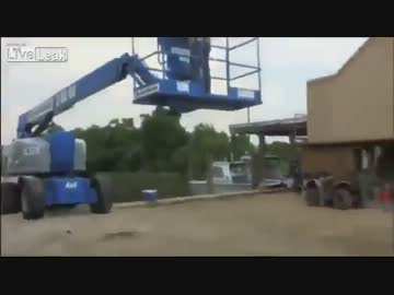 【危険】高所作業車【運転】