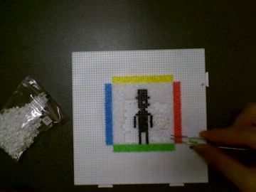 【約20倍速】TorqueL(トルクル)のアイロンビーズコースターを作ってみた