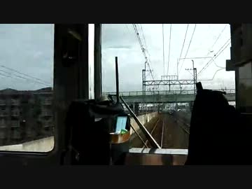 【前面展望】南海本線朝ラッシュ上り急行(みさき公園→泉佐野)【2/5】