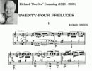 R. Cumming - 24 Preludes for piano: No. 1 & No. 14 & No. 15 & No. 3 & No. 2 & No. 7 & No. 24