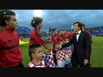 ２０１４年W杯欧州予選　クロアチア-ベルギー　ハイライト