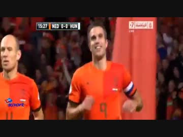２０１４ＷＣ予選　ＮＥＤＥＲＬＡＮＤ　ＨＵＮＧＡＲＹ　ＭＡＴＣＨ