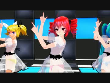 【MMD】ハッピートラップ【モデルテスト】