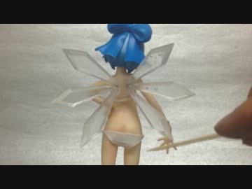 チルノとシリコン水着作ってみた