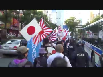 【2013/10/12】不逞外国人と反日極左から川崎を護るデモ　2/3