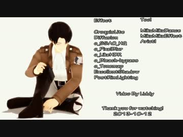 【進撃のMMD】 兵長で Born This Way