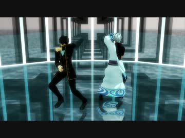【MMD銀魂】HYBRID【モーショントレース】