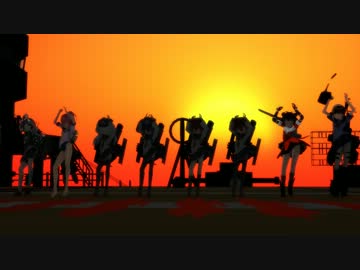 【MMD文化祭2013】提督へのすすめ２ 「月と太陽のめぐり」【艦娘特盛】