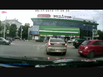 ドライブレコーダー　世界の交通事故など24