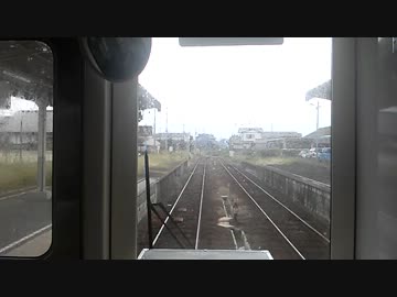 【前面展望】関東鉄道常総線（快速下館→取手）その２