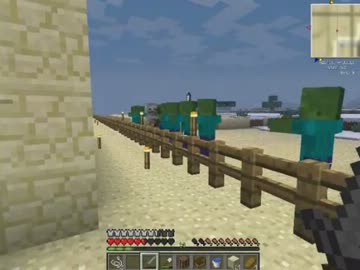 Minecraftマルチ名場面珍場面Vol.4 私立ゾンビ高校の修学旅行　