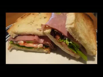 アメリカの食卓 188 ローストビーフサンドを食す！