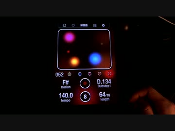 KORGのiKaossilatorで曲作ってテンションが上がった